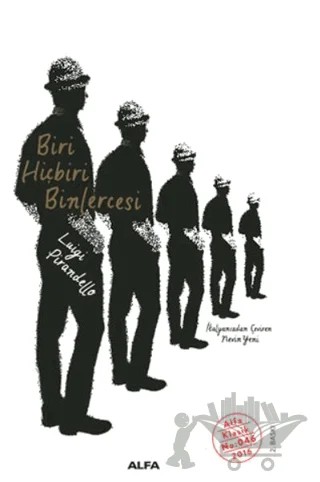 Biri Hiçbiri Binlercesi – Pirandello – Alfa Yayınları kitap kapağı