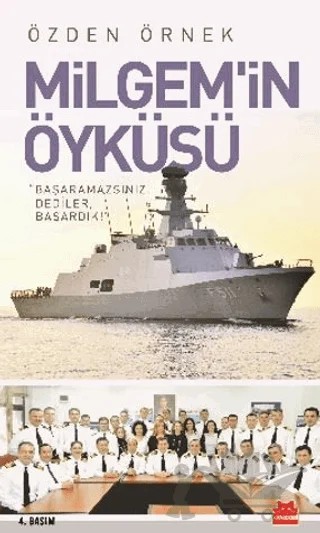 Milgem'in Öyküsü – Özden Örnek – Kırmızı Kedi Yayınevi kitap kapağı