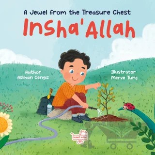 Insha’Allah / İngilizce İnşallah - Hazine Sandığından Bir Pırıltı – Aslıhan Cengiz – Puset Kitap kitap kapağı