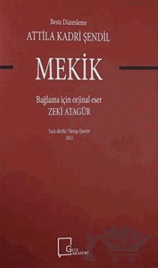Mekik – Attila Kadri Şendil – Gece Akademi kitap kapağı