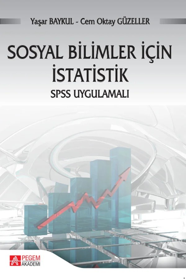 Sosyal Bilimler için İstatistik – Yaşar Baykul – Pegem Akademi Yayıncılık kitap kapağı