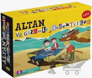 Altan ve Gizemli Dedektifler - 8 Kitap Takım Kutulu – Tuna Duran – Gendaş Çocuk kitap kapağı