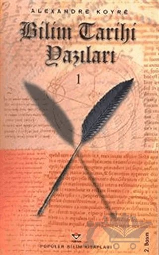 Bilim Tarihi Yazıları 1 – Alexandre Koyre – TÜBİTAK Yayınları kitap kapağı