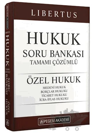 KPSS A Grubu Hukuk Soru Bankası - Özel Hukuk – Kolektif – Pegem Akademi Yayıncılık kitap kapağı