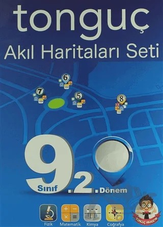 9. Sınıf 2. Dönem Akıl Haritaları Seti – Kolektif – Tonguç Akademi kitap kapağı