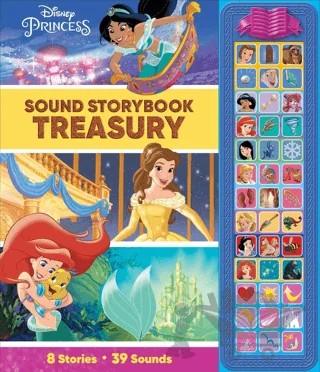 Disney Princess: Sound Storybook Treasury – Kolektif – Pi Kids kitap kapağı