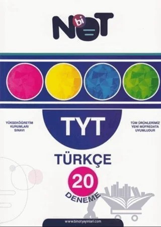 Binot Yayınları TYT Türkçe 20 Deneme – Kolektif – Bi Not Yayınları kitap kapağı