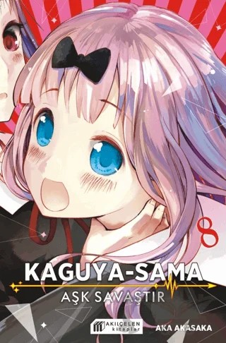 Kaguya-Sama - Aşk Savaştır 8 – Aka Akasaka – Akıl Çelen Kitaplar kitap kapağı