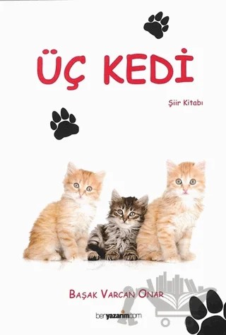 Üç Kedi – Başak Varcan Onar – Cinius Yayınları kitap kapağı
