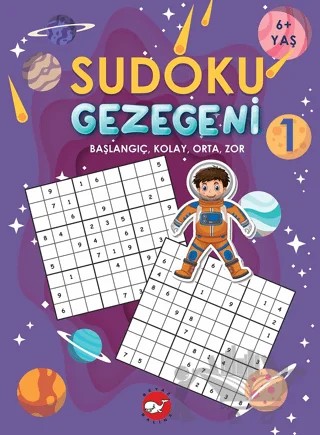Sudoku Gezegeni 1 – Kolektif – Beyaz Balina Yayınları kitap kapağı