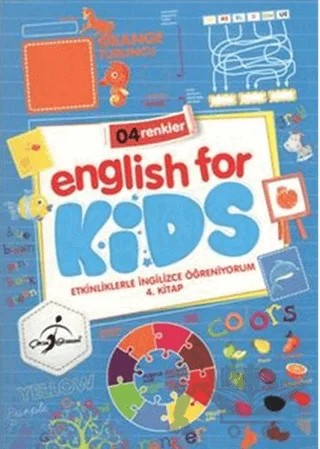 English For Kids - 4 – Kolektif – Çocuk Gezegeni kitap kapağı
