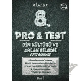 8. Sınıf LGS Pro Test Din Kültürü Yeni Nesil Soru Bankası – Kolektif – Bilfen Yayıncılık kitap kapağı