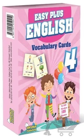 4. Sınıf Easy Plus English Kelime Kartları – Kolektif – Selimer Yayınları kitap kapağı