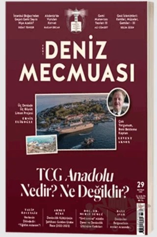 Yeni Deniz Mecmuası Sayı: 29 - Temmuz 2023 – Yeni Deniz Mecmuası Dergisi kitap kapağı