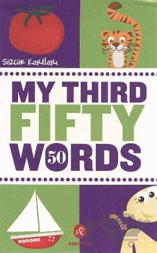 Sözcük Kartları: My Third Fifty Words – Kolektif – Redhouse Yayınları kitap kapağı