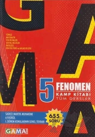 5. Sınıf Fenomen Tüm Dersler Kamp Kitabı – Kolektif – Fenomen Yayınları kitap kapağı