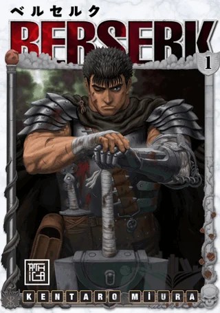 Berserk 1 – Kentaro Miura – Athica Yayınları kitap kapağı