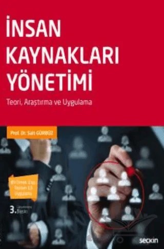İnsan Kaynakları Yönetimi – Sait Gürbüz – Seçkin Yayıncılık kitap kapağı