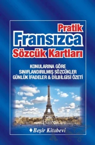 Pratik Fransızca Sözcük Kartları – B. Orhan Doğan – Beşir Kitabevi kitap kapağı