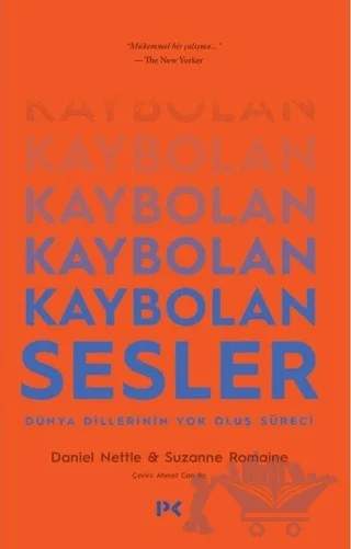 Kaybolan Sesler – Daniel Nettle, Suzanne Romaine – Profil Kitap kitap kapağı