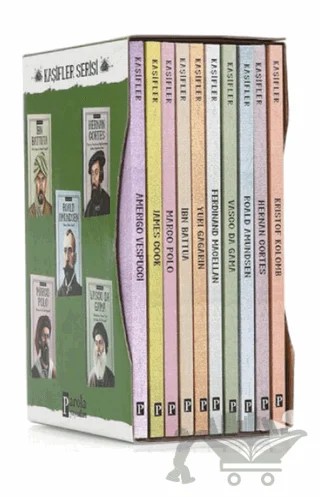 Kaşifler Seti (10 Kitap Takım) – Turan Tektaş – Parola Yayınları kitap kapağı
