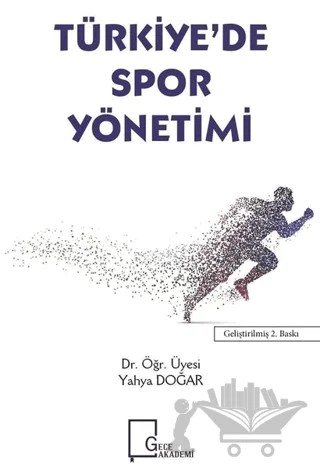 Türkiye'de Spor Yönetimi – Yahya Doğar – Gece Akademi kitap kapağı