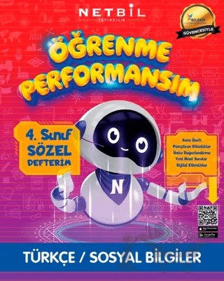 4. Sınıf Öğrenme Performansım Sözel Defterim – Kolektif – Netbil Yayıncılık kitap kapağı