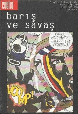 Cogito Sayı: 3 Barış ve Savaş – Yapı Kredi Yayınları kitap kapağı