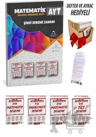 2025 AYT Matematik Deneme Sınavı Seti + Defter Hediyeli – Kollektif – Ders Ortamı Yayınları kitap kapağı