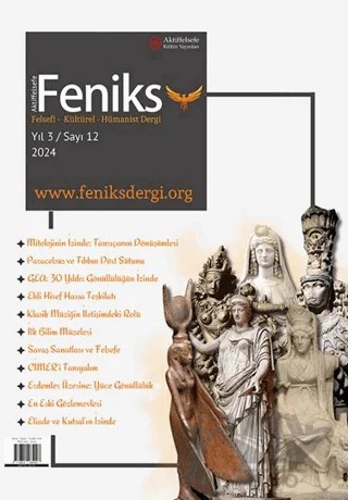 Feniks Felsefi Kültürel Hümanist Dergi Yıl: 3 Sayı: 12 2024 – Aktiffelsefe Kültür Yayınları kitap kapağı