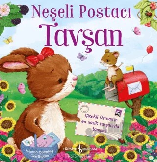 Neşeli Postacı Tavşan – Hannah Campling – İş Bankası Kültür Yayınları kitap kapağı