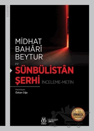 Sünbülistan Şerhi – Midhat Bahari Beytur – DBY Yayınları kitap kapağı