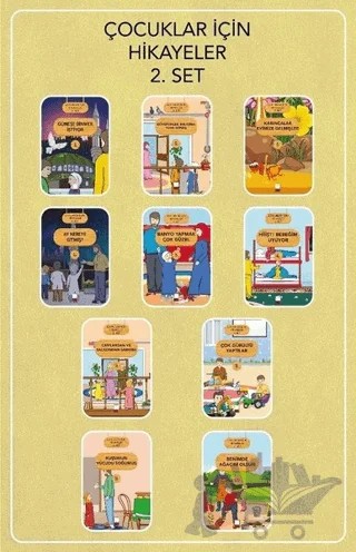 Çocuklar İçin Hikayeler 2. Set – Abdulkadir Aydoğan – Yarım Elma kitap kapağı