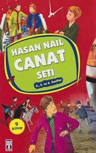 Hasan Nail Canat Seti (9 Kitap Takım) – Hasan Nail Canat – Genç Timaş kitap kapağı