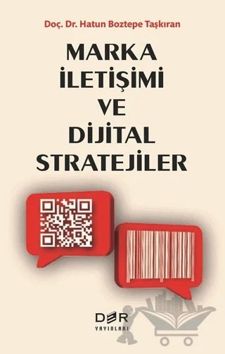 Marka İletişimi ve Dijital Stratejiler – Hatun Boztepe Taşkıran – Der Yayınları kitap kapağı