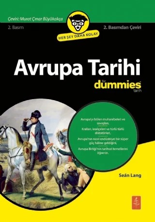 Avrupa Tarihi for Dummies - European History for Dummies – Seán Lang – Dummies kitap kapağı