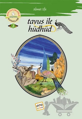 Tavus ile Hüdhüd – Ahmet Efe – Nar Çocuk kitap kapağı