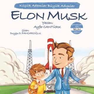 Elon Musk – Ayfer Cantürk – Beyaz Panda Yayınları kitap kapağı