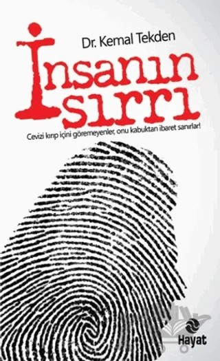 İnsanın Sırrı – Kemal Tekden – Hayat Yayınları kitap kapağı