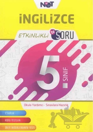 5. Sınıf İngilizce Etkinlikli Bi Soru – Kolektif – Bi Not Yayınları kitap kapağı