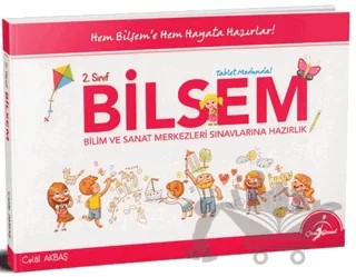 2. Sınıf Bilsem Tablet Modunda – Celal Akbaş – Çocuk Gezegeni kitap kapağı