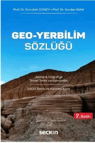 Geo - Yerbilim Sözlüğü – Emrullah Güney, Nurdan İnan – Seçkin Yayıncılık kitap kapağı