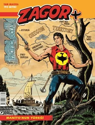 Zagor +12 - Manito’nun Yüreği – Luca Barbieri – Lal Kitap kitap kapağı
