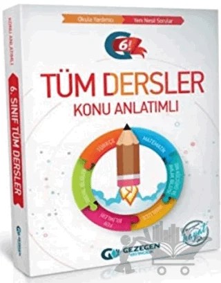Gezegen 6. Sınıf Tüm Dersler Konu Anlatımlı – Kolektif – Gezegen Yayıncılık kitap kapağı