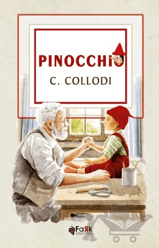 Pinocchio – C. Collodi – Fark Yayınları kitap kapağı