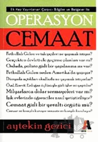 Operasyon Cemaat – Aytekin Gezici – Akis Kitap kitap kapağı