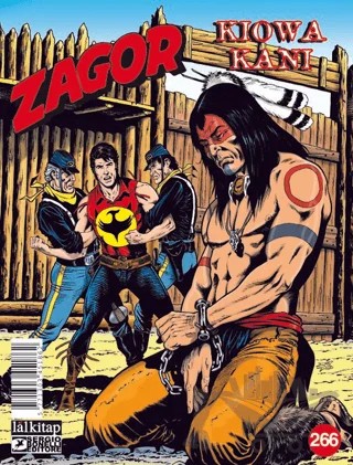 Zagor Sayı 266 – Jacopo Rauch – Lal Kitap kitap kapağı