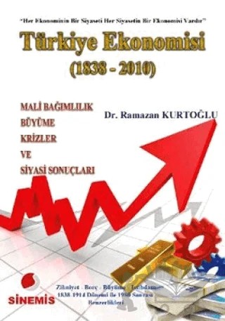 Türkiye Ekonomisi (1838 - 2010) – Ramazan Kurtoğlu – Sinemis Yayınları kitap kapağı