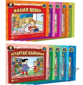 Afacan Bedir Serisi (10 Kitap Set) – Hale Cürgül Canat – Erkam Yayınları kitap kapağı