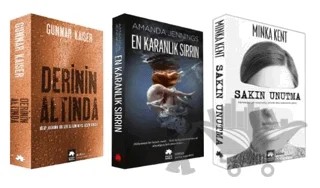 Gerilim Roman Seti (3 Kitap Takım) – Amanda Jennings, Gunnar Kaiser, Minka Kent – Eksik Parça Yayınları kitap kapağı